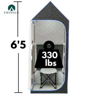 Uso domestico rilassante portatile sauna a infrarossi tenda grande scatola sauna con sedia sauna - Product Image 2