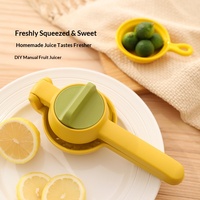 Presse-agrumes manuel portable multifonctionnel pliable pour oranges, citrons verts et autres fruits – Idéal pour la cuisine domestique
