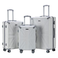 Prix de gros 2026 – Ensemble de 15 valises semi-finies à motifs variés, sacs de voyage à roulettes, ensembles de bagages SKD