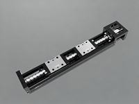 QIANRUI CFK50 Sistema de Guía Lineal CNC de Alta Precisión en Aleación de Aluminio-Magnesio, Módulo Robótico con Rodamiento de Bolas y Tornillo de Bolas, 6 kg