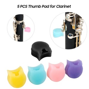 5 uds clarinete pulgar Pad <span class=keywords><strong>Oboe</strong></span> pulgar descanso cojín silicona pulgar Protector <span class=keywords><strong>viento</strong></span> <span class=keywords><strong>instrumento</strong></span> Accesorios - Product Image 2