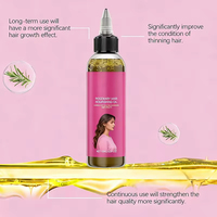 Huile de romarin naturelle 100 ml, huile de romarin à la menthe, soin du cuir chevelu à base de plantes, huile de croissance des cheveux biologique
