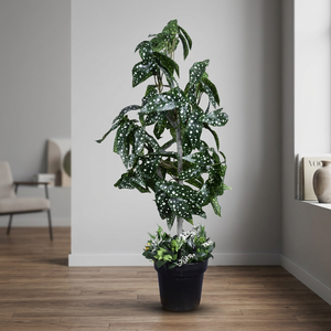 Planta Artificial de Begonia con Puntos de Colores - Product Image 3