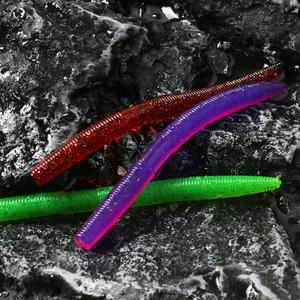 Soft Bait Noodle Worm Lure 14cm 10g For Bass Freshwater <b>Fishing</b> Bottom Baits High Specific Gravity <b>Floats</b> Or Sinks - Product Image 1