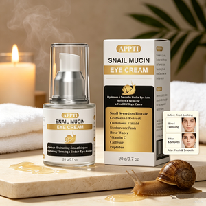 Crème hydratante <span class=keywords><strong>contour</strong></span> <span class=keywords><strong>des</strong></span> <span class=keywords><strong>yeux</strong></span> à la mucine d'escargot, caféine et eau de rose, apaisante et raffermissante, gel personnalisé pour le <span class=keywords><strong>contour</strong></span> <span class=keywords><strong>des</strong></span> <span class=keywords><strong>yeux</strong></span>, marque privée - Product Image 6