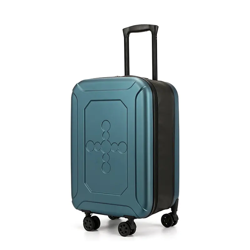 Nouvelle vente chaude ABS Jiaxing rétro valise roue silicone protecteur pliable bagages pour voyage