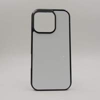 Offres Spéciales 2D vierge souple TPU + PC Sublimation étui de téléphone portable pour Iphone16/16 Pro Max