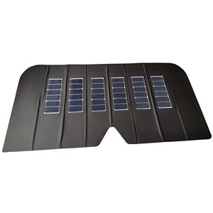 Parasol Plegable para Parabrisas de Coche, Protección UV y Contra el Calor, Portátil, 50W 60W 80W 100W, Solar - Product Image 2