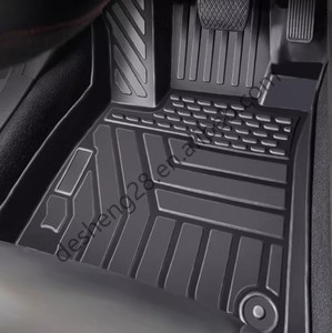 Tapis de sol de voiture robustes pour <span class=keywords><strong>Dacia</strong></span> Logan 2021+ Plus, imperméables, antidérapants, accessoires intérieurs automobiles - Product Image 3