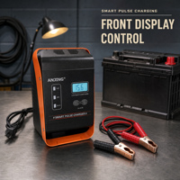 Chargeur de batterie intelligent à impulsions 600W 110V-250V 50-60Hz pour batteries au plomb 12V 24V 6-400Ah pour l'entretien des batteries automobiles