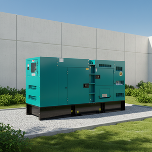 Generador Trifásico de 80KW con Arranque Automático Silencioso, Control Remoto, 50/60Hz, Refrigeración por Agua - Product Image 1