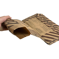 Sturdy 15kg-25kg Kraft Paper Valve Sack Food Grade for Cement Mortar Powder Packaging for Craft Storage Candle Use