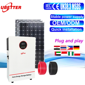 Batería Lifepo4 de 51.2V 100AH 200ah 5KW 10KW 15KWH para Almacenamiento de Energía Doméstica, Inversor Todo en Uno, Batería Solar Fuera de la Red - Product Image 1
