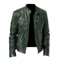 Veste en cuir pour homme de qualité supérieure, style moto vintage, vêtement décontracté chaud pour l'extérieur, logo personnalisé, couleur et taille au choix