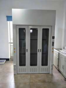 Nuovo Design Cappa Aspirante in Ferro con <span class=keywords><strong>Porta</strong></span> Pieghevole Montata a Pavimento per Scuole, Ospedali o Laboratori Arredamento in Ferro - Product Image 5