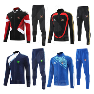 2526 setelan klub Spanyol grosir desain baru baju olahraga sepak bola lengan panjang chelonaa napoly jaket sepak bola jaket latihan sepak bola - Product Image 2