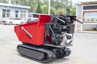 Mini-dumper tout-terrain Rhioceros XINIU XN 800 1.6T, chariot à benne basculante, engin de terrassement