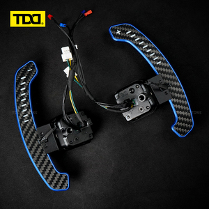Palancas de cambio magnéticas de fibra de carbono TDD LED para volante de Audi serie C8 A6 A7 S6 S7 RS6 RS7 - Product Image 6
