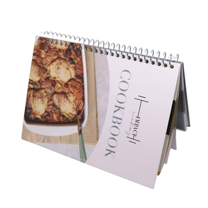 Benutzer definierte Buchdruck dienste Voll farbiger Hardcover-Spiralbindungs-Kochbuch druck - Product Image 4