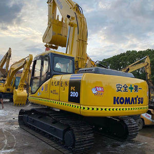 Excavatrice PC200-7 de KOMATSU utilisée par excellente représentation à vendre prix de poids d'opération de 20 tonnes avec des composants de moteur de noyau - Product Image 1
