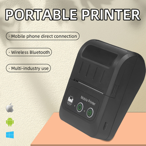 Xách Tay 58 Mét Mini Máy in <span class=keywords><strong>POS</strong></span> Máy in di động <span class=keywords><strong>USB</strong></span> giao diện cầm tay BT nhiệt Mini Máy in hóa đơn - Product Image 3
