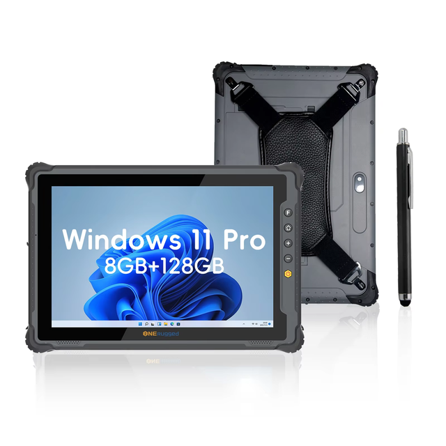M10J New Intel Rugged Tablet 10.1 Inch Windows 11 Industrial PC Waterproof Portable NFC IP65 1000nit Wi-Fi GSM RS232 RJ45