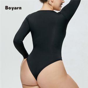 Mono Transparente para Mujer, Body Ajustado, Sexy, Cuello en U, Sin Mangas, Elegante, Control de Abdomen, por Encima de la Rodilla, Moldeador de Primavera - Product Image 5