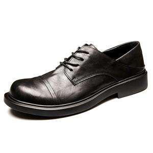 Zapatos Monk de Cuero Aurora para Hombre - Cuero Suave, Antideslizantes, Calzado Casual de Moda Retro - Product Image 1