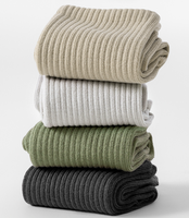 Chaussettes de sport et de yoga en coton antidérapantes pour femmes, personnalisables avec logo, confortables et solides, idéales pour la maison et le sport.
