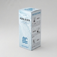 Tiras Reactivas 5 en 1 para Piscinas y Spas Vista, Resultados Rápidos, 100 Unidades, Kit de Prueba para Dureza, Cloro Total, Cloro Libre/Bromo