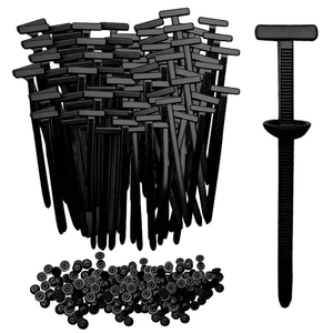 Nuevas Bridas de Nylon Autoblocantes Universales, Bridas Multiusos para Reparación Automotriz y Uso Diario - Product Image 1