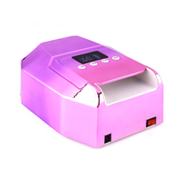 2024 nouveau Salon multifonctionnel Portable LCD affichage sans fil 96w professionnel intelligent Rechargeable Gel UV LED lampe à ongles
