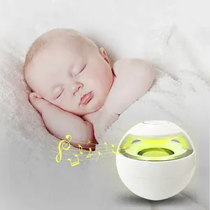 Baby soothing adult sleep aid music play function rechargeable induction light white noise sleep machine