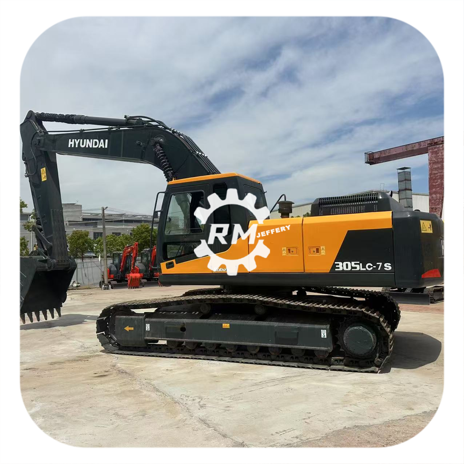 Original Used Construction Machinery Hyundai 305LC-7s Heavy Secondhand Excavadora Hyundai 305LC 330LC 360LC in Stock