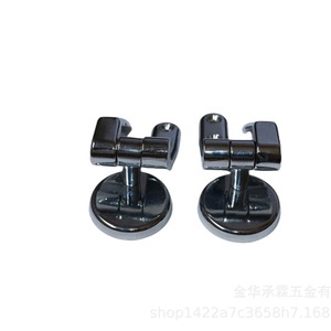 Zinc Alloy Toilet Seat Hinge Medium Size Round Bathroom <b>Hardware</b> Fixture - Product Image 5