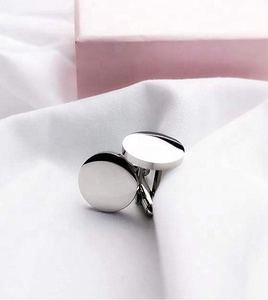 Scatola per <span class=keywords><strong>Gemelli</strong></span> Personalizzata, Copri Bottoni alla Moda, <span class=keywords><strong>Gemelli</strong></span> di Alta Gamma in Acciaio Inossidabile, Set di Lusso per Camicie da Uomo C055 - Product Image 6