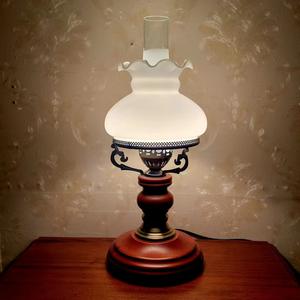 Lampe <span class=keywords><strong>de</strong></span> bureau unique européenne en bois massif <span class=keywords><strong>salon</strong></span> chevet étude vieux Shanghai <span class=keywords><strong>jardin</strong></span> américain rétro rétro simple - Product Image 4