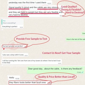Cavo Drop FTTH per Interni ed Esterni a Prezzo all'Ingrosso, Cavo in Fibra Ottica GJYXCH-4B6 - Product Image 6