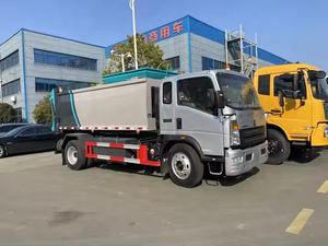 מטען מטען צד משאית-קיבולת 15 טון עם מערכת אוטומטית הידראולית משאבת פסולת טכנולוגית דחיסה <span class=keywords><strong>4</strong></span> x2 כונן - Product Image 2