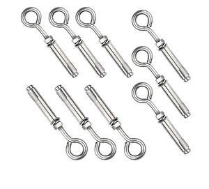 OEM/ODM M6 M8 M10 Vis d'ancrage <span class=keywords><strong>en</strong></span> acier inoxydable pour <span class=keywords><strong>mur</strong></span>, plafond, béton, boulon à œil d'expansion à épaulement avec écrou - Product Image 1