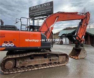 Excavatrice Hitachi d'occasion Zx200-5, machine industrielle de haute qualité, 20 tonnes, à vendre - Product Image 2