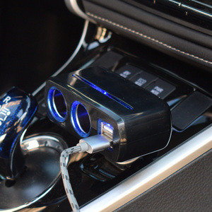 Kép USB 12-24V DC Thuốc lá nhẹ hơn <span class=keywords><strong>Adapter</strong></span> 3A xe sạc cho <span class=keywords><strong>iPad</strong></span> Máy tính bảng 12V Xe ổ cắm - Product Image 5