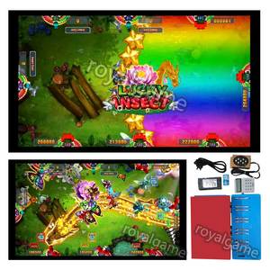 May mắn côn trùng trong nhà đồng tiền hoạt động trò chơi 6 người chơi vgame Cá Rồng Vàng giải trí giải trí 55 inch màn hình - Product Image 1