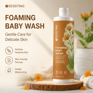 Wholesale Gentle Fragrance Free Baby Products Protect Baby Skin Barrier Moisturizing Nourishing Foaming Baby Wash - Product Image 4