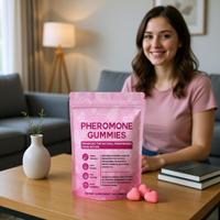 Vitamin Keseimbangan Kewanitaan Vegan Rasa Campuran Berry Permen Feromon Wanita Pendukung Kekebalan Tubuh Maca Beet Root Pertumbuhan Otot Dewasa
