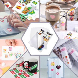 Adesivo a getto d'inchiostro in vinile impermeabile di dimensioni personalizzate La carta fotografica lucida <span class=keywords><strong>A4</strong></span> può essere utilizzata per stampanti a getto d'inchiostro - Product Image 6