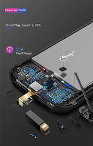 Xu hướng sản phẩm 2024 New arrivals cho <span class=keywords><strong>Iphone</strong></span> loạt pin trường hợp có thể sạc lại xách tay pin ngân hàng điện thoại trường hợp - Product Image 5