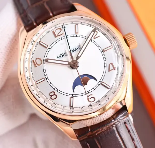 Individuelles Logo Markenuhr Armbanduhr Herren Armbanduhren Luxus Herren mechanische Uhren