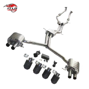 JTLD Tubo de <span class=keywords><strong>Escape</strong></span> de Acero Inoxidable, Sistema de <span class=keywords><strong>Escape</strong></span> Valvetronic Catback para <span class=keywords><strong>AUDI</strong></span> <span class=keywords><strong>S5</strong></span> B8 3,0, Tubo Delantero con Catback - Product Image 2
