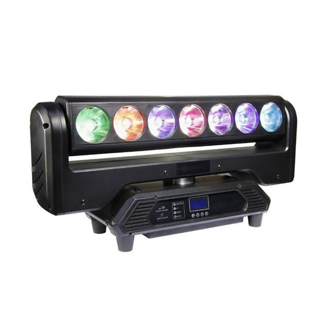 Professional Stage Performance Concert Dj Show 7x15w Led Moving Head Light Full Color Stage Lighting